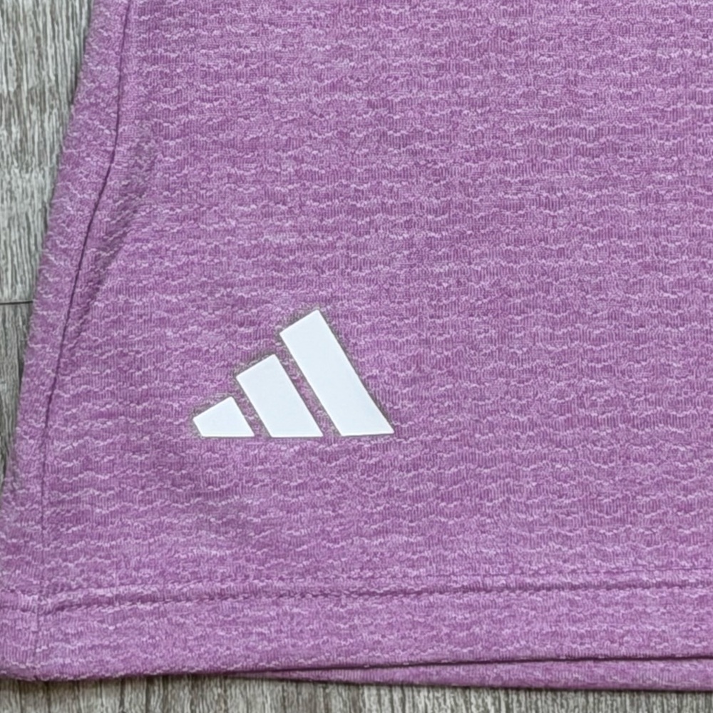 Adidas Women's Ultimate365 Heat.Rdy Golf Polo Shirt quarter-zip size M NWT - Picture 5 of 15